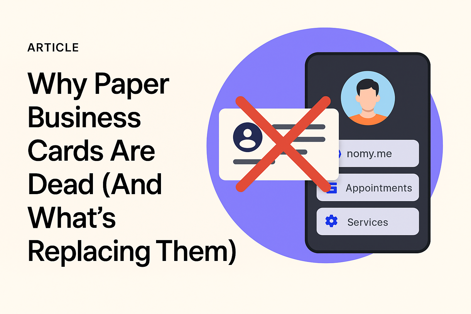 Why Paper Business Cards Are Dead